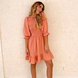 The summer peach Milkmaid derss
